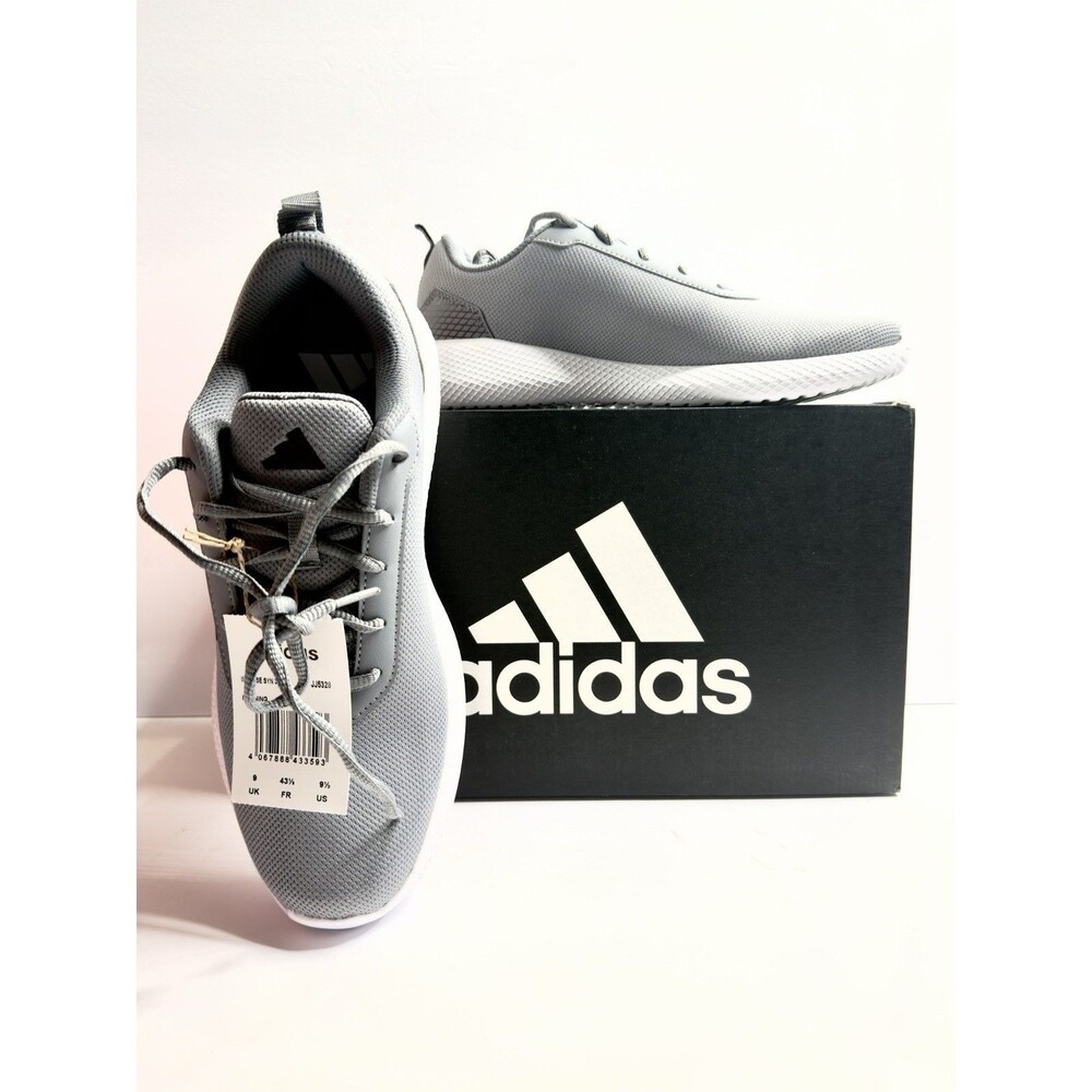 Adidas Impulse SYN 3.0 Men's Size 9.5 Grey Maroon Running Shoes JJ5328 NEW